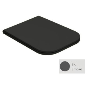 Сиденье с крышкой GLOBO STONE с микролифтом быстросъемное цвет SMOKE ST022SK