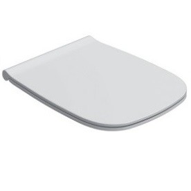 Сиденье с крышкой GLOBO GENESIS с микролифтом цвет белый матовый GN020BO