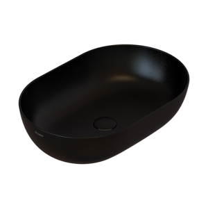 Раковина GLOBO T-EDGE накладная цвет черный матовый B6O54AR