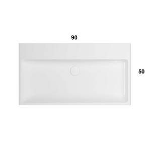 Раковина GLOBO STONE I Classici подвесная или накладная без отверстий цвет белый SCQ920BI